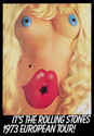 Rolling Stones European Tour 1973 poster
